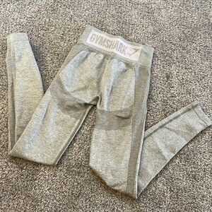 Gymshark light grey leggings XS